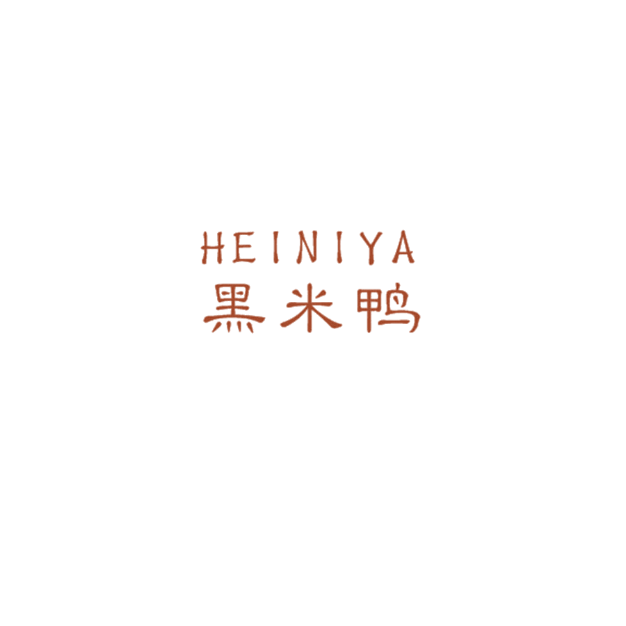 HEINIYA 黑米鸭 第25类服装鞋帽 注册号46436411商标图样