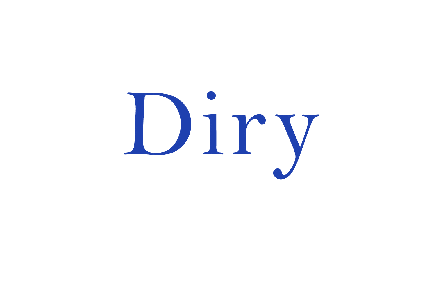 DIRY 第7类机械设备 注册号61124920商标图样