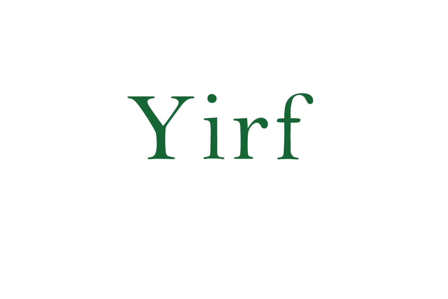 YIRF 第18类皮革皮具 注册号61128375商标图样