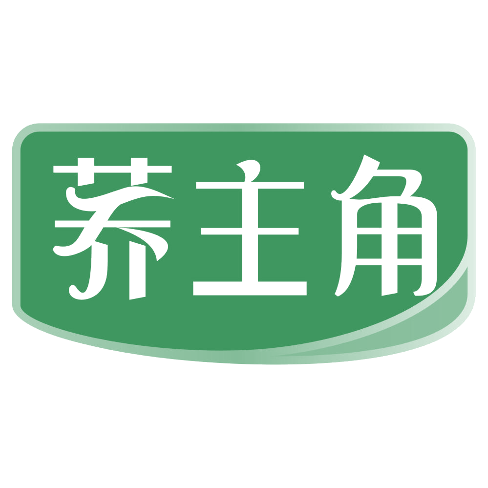 荞主角 第30类小食配料 注册号70129824商标图样