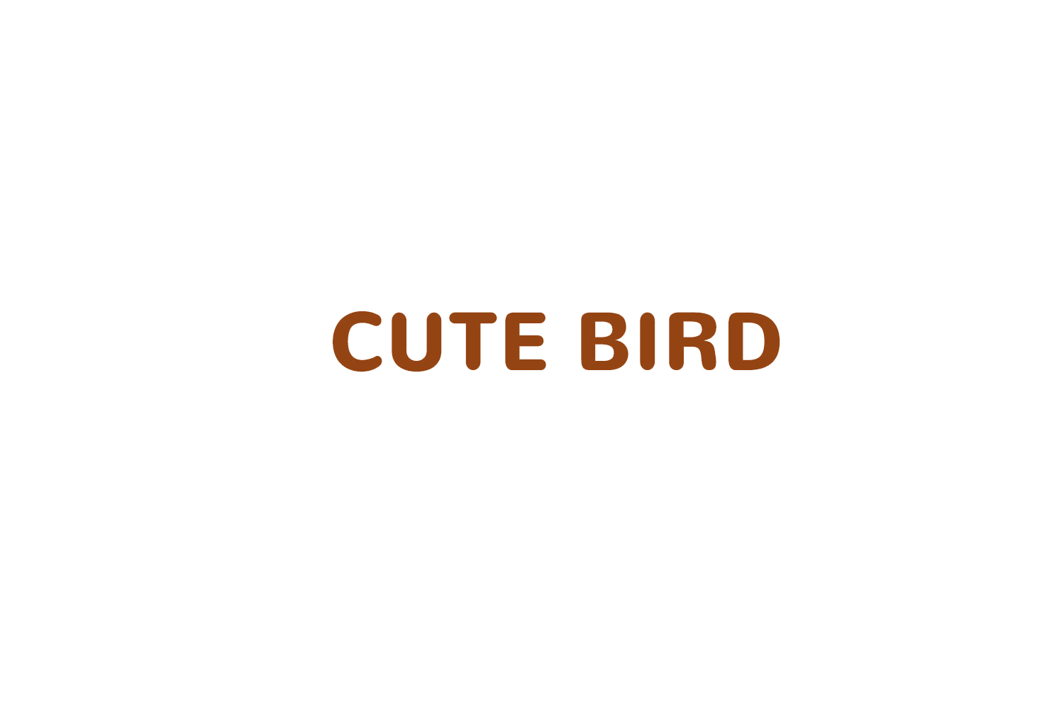 CUTE BIRD 第29类食品罐头 注册号73094862A商标图样