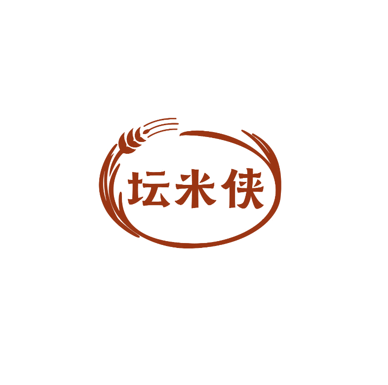 坛米侠 第30类小食配料 注册号74930297商标图样