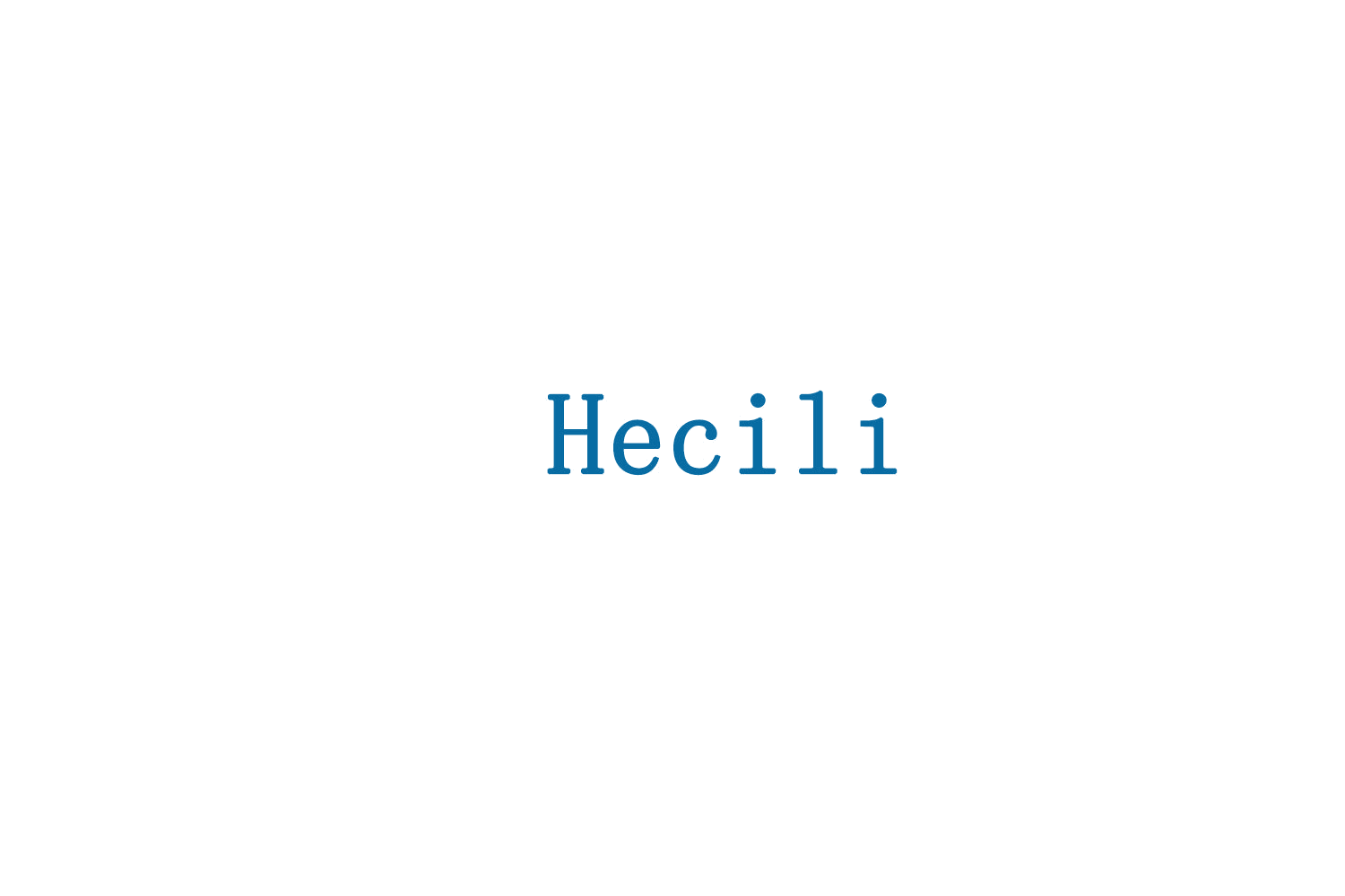 HECILI 第3类日化用品 注册号75313366商标图样