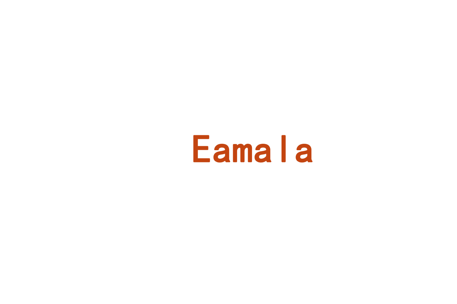 EAMALA 第20类家具 注册号75911643商标图样