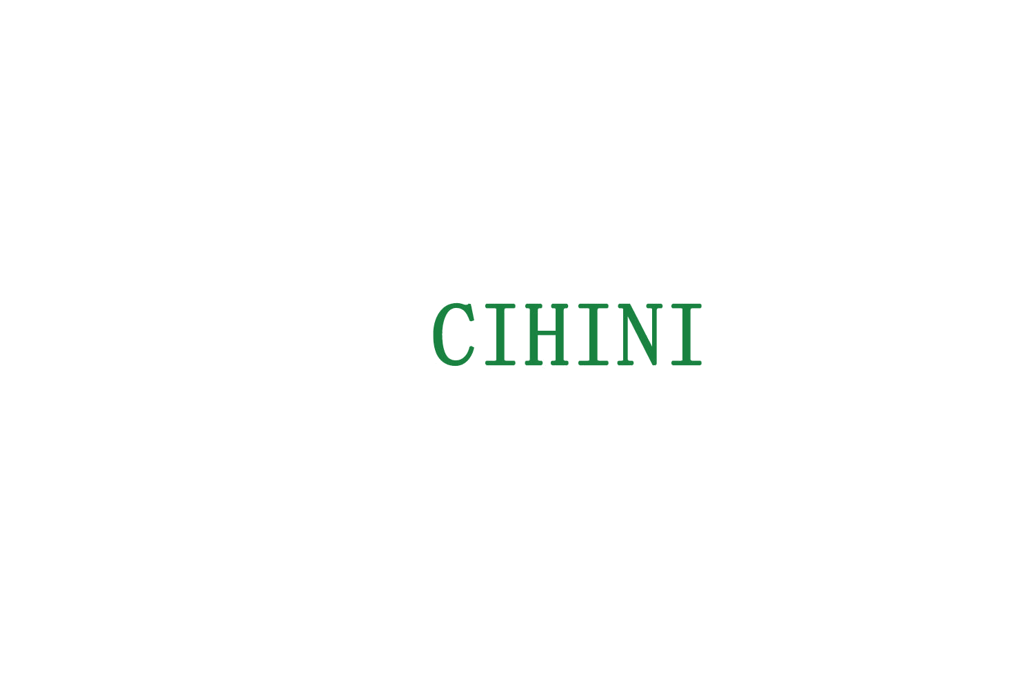 CIHINI 第10类医疗器械 注册号75938062商标图样
