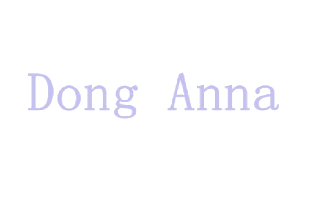 DONG ANNA 第3类日化用品 注册号77577318商标图样