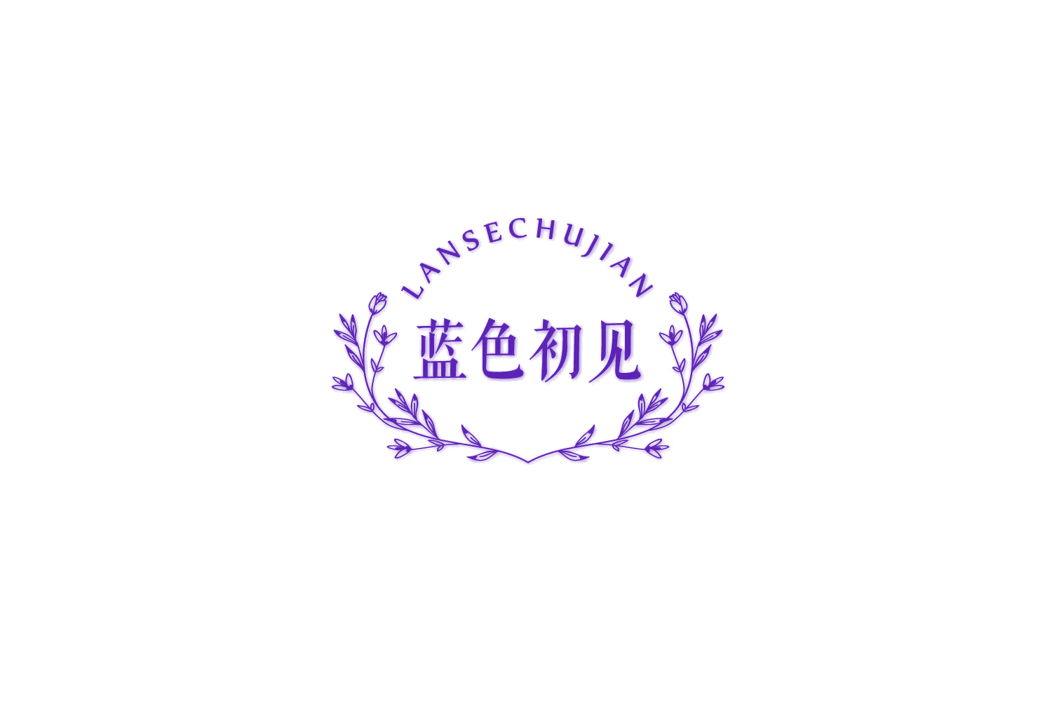 蓝色初见 第5类医药 注册号77732457商标图样