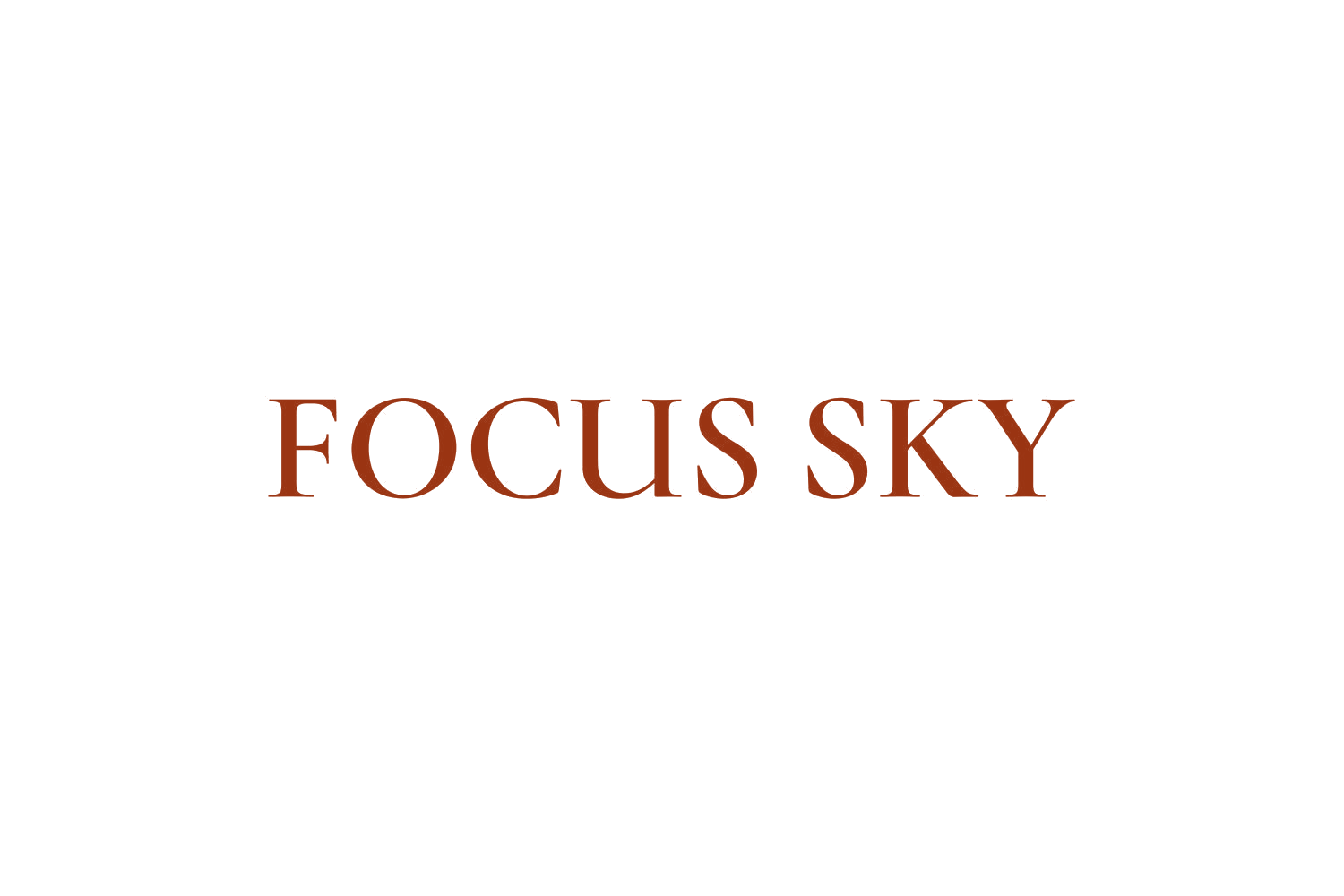 FOCUS SKY 第3类日化用品 注册号78718095商标图样