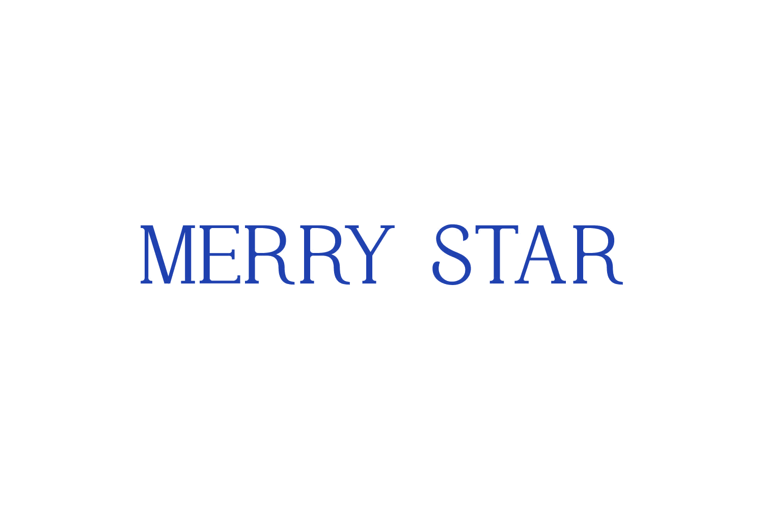 MERRY STAR 第3类日化用品 注册号78740227商标图样