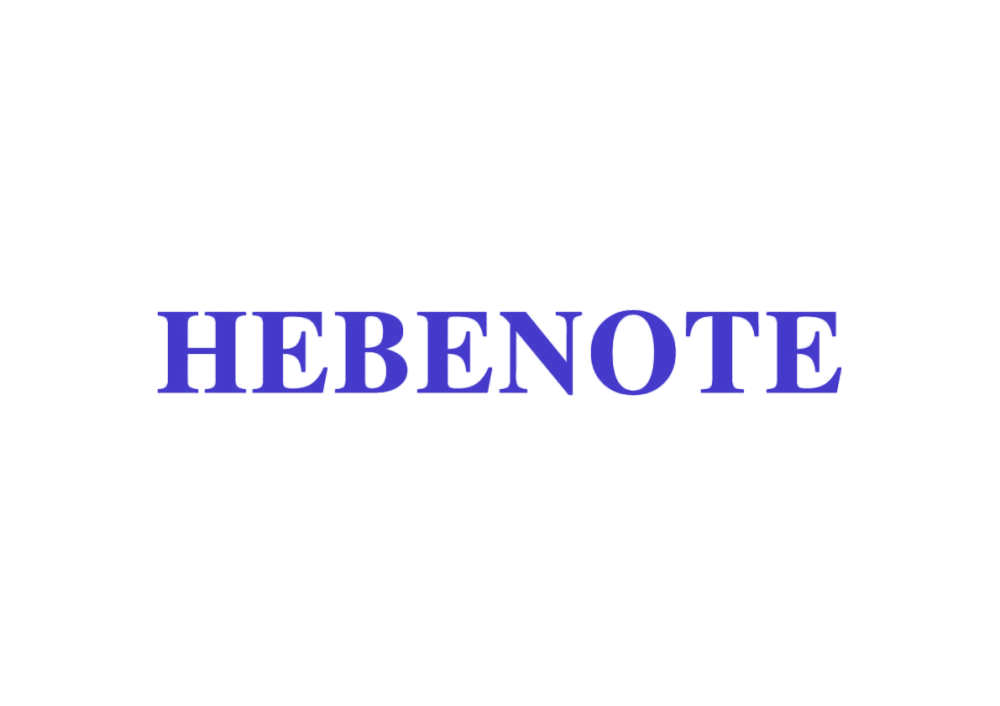HEBENOTE 第3类日化用品 注册号78858016商标图样