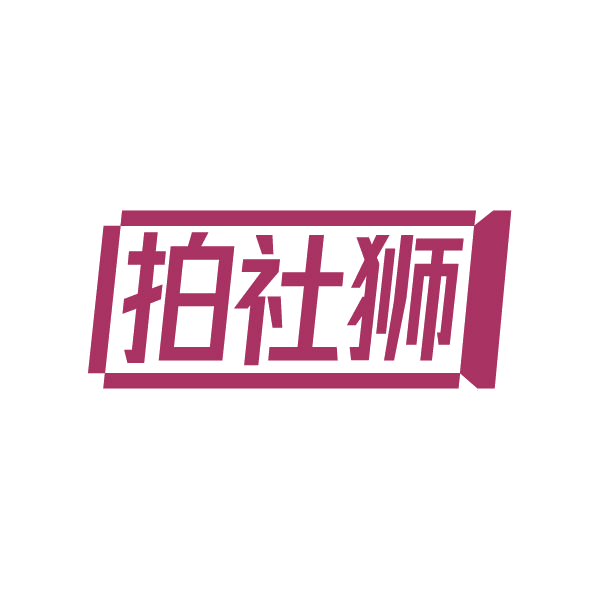 拍社狮 第35类广告销售 注册号80291720商标图样