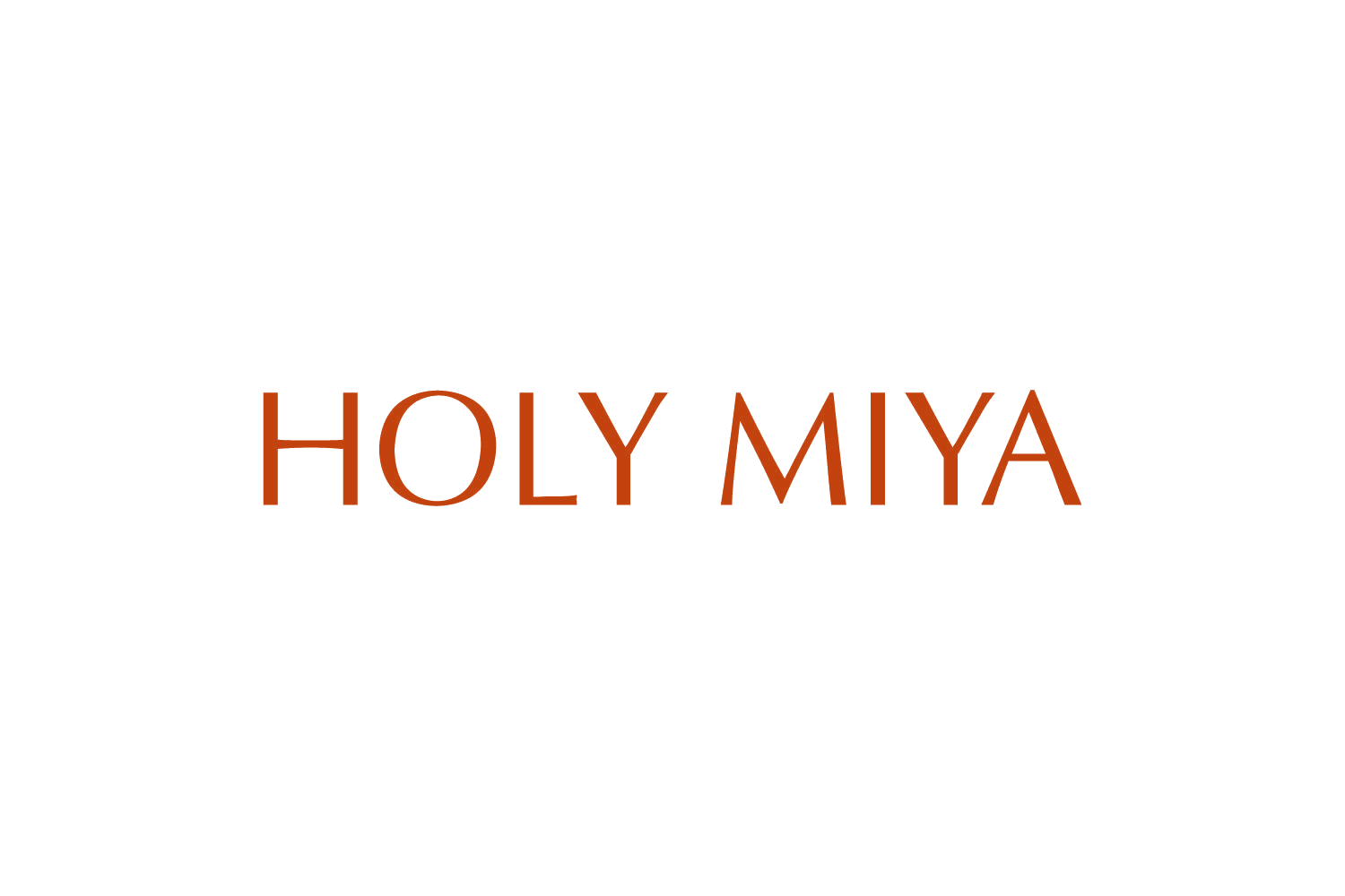 HOLY MIYA 第3类日化用品 注册号81135660商标图样