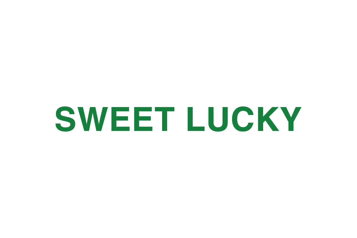SWEET LUCKY 第29类食品罐头 注册号81159100商标图样