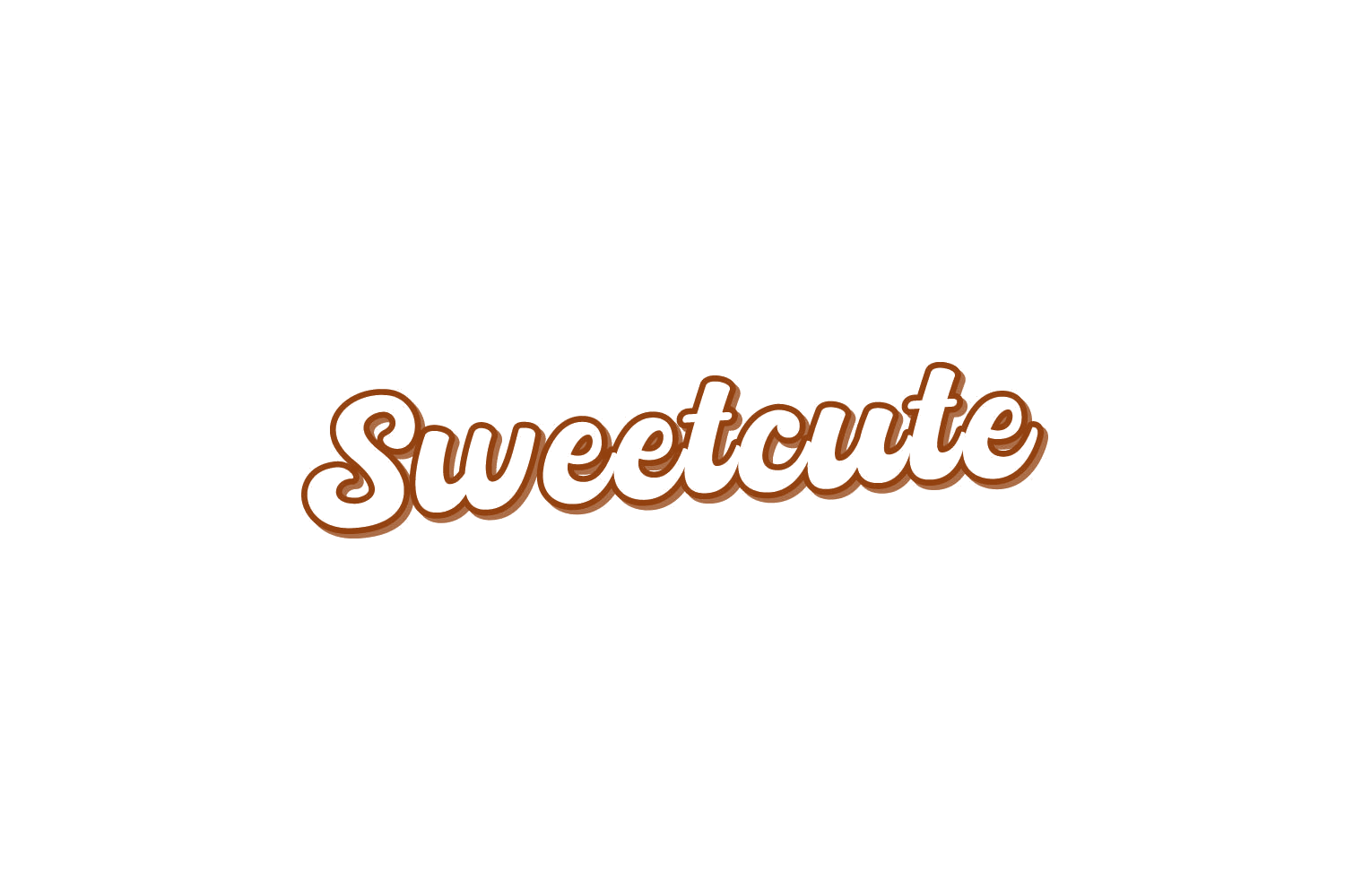 SWEETCUTE 第30类小食配料 注册号82194352商标图样
