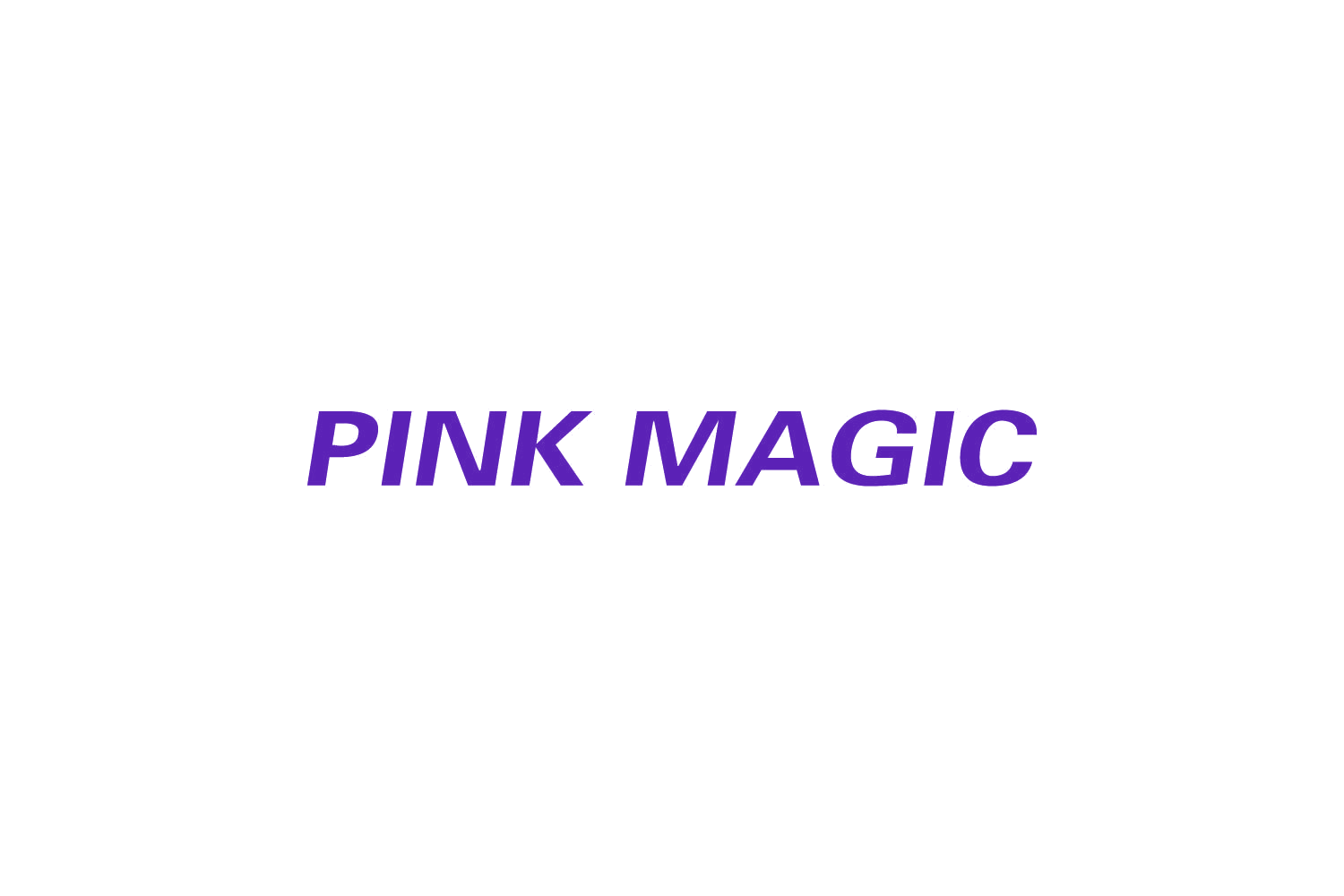 PINK MAGIC 第30类小食配料 注册号82301016商标图样