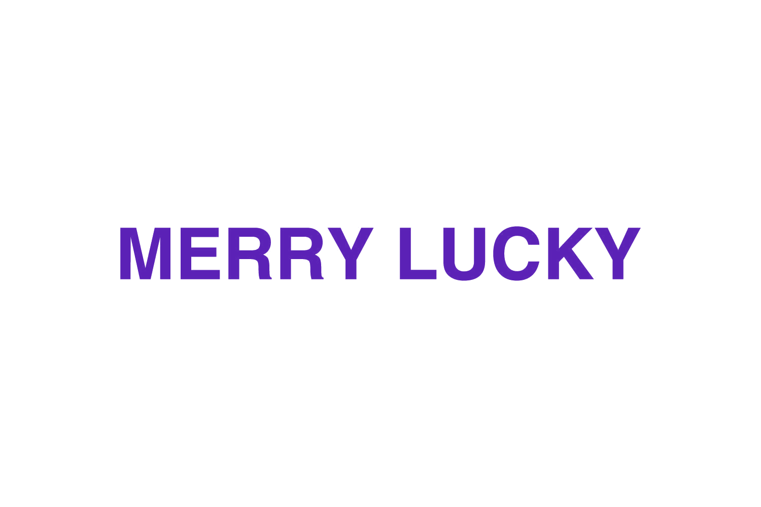 MERRY LUCKY 第10类医疗器械 注册号82414910商标图样
