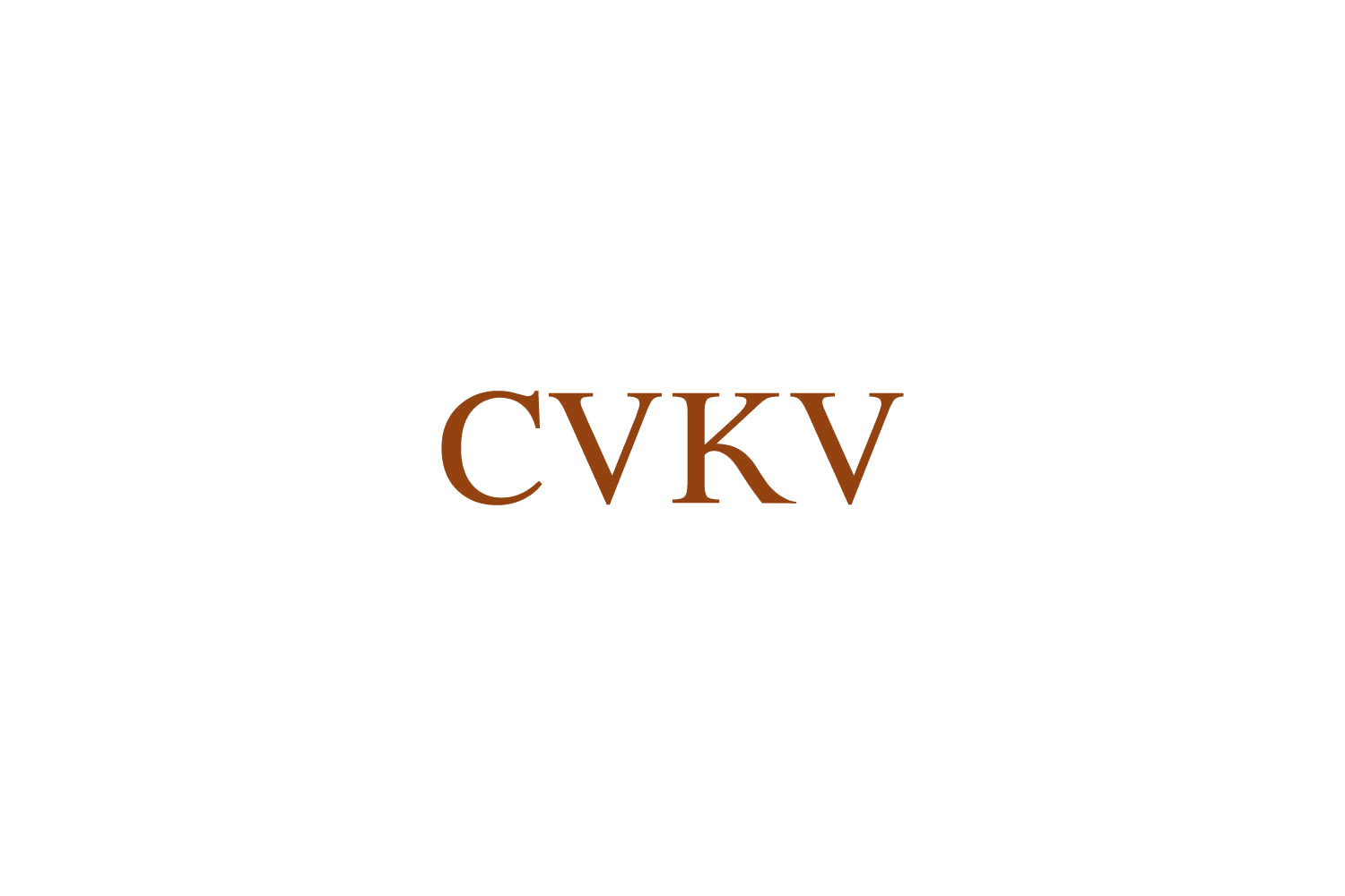 CVKV 第25类服装鞋帽 注册号82588733商标图样
