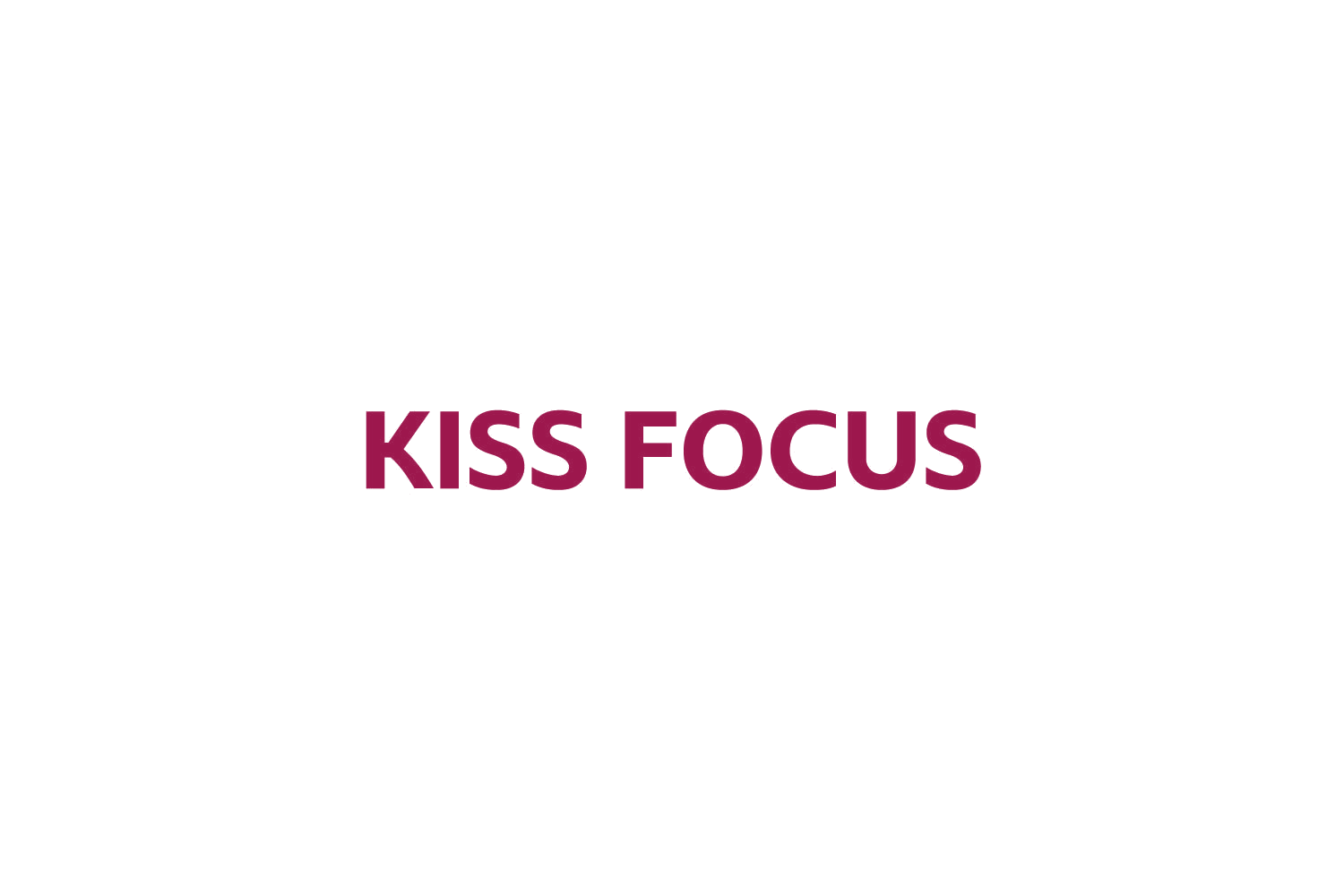 KISS FOCUS 第10类医疗器械 注册号83514217商标图样