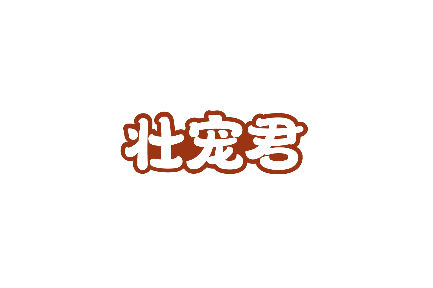 壮宠君 第18类皮革皮具 注册号84079828商标图样