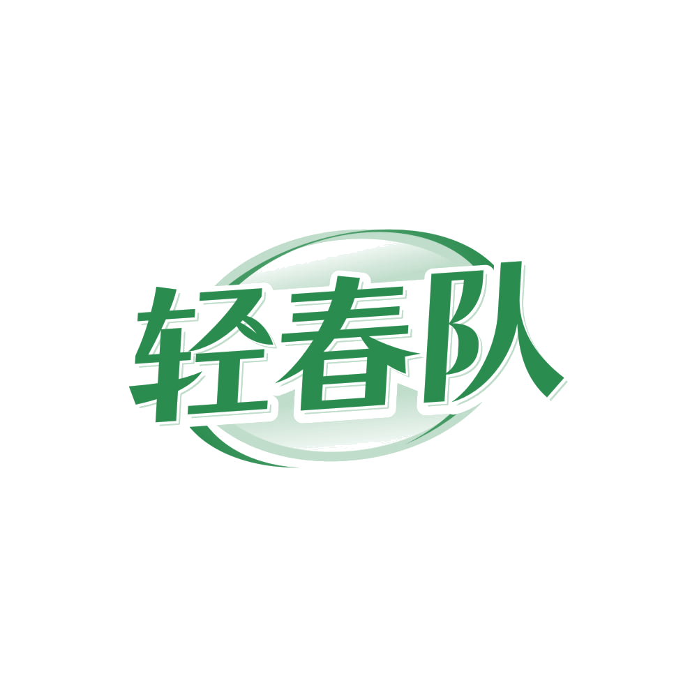 轻春队 第30类小食配料 注册号84512124商标图样