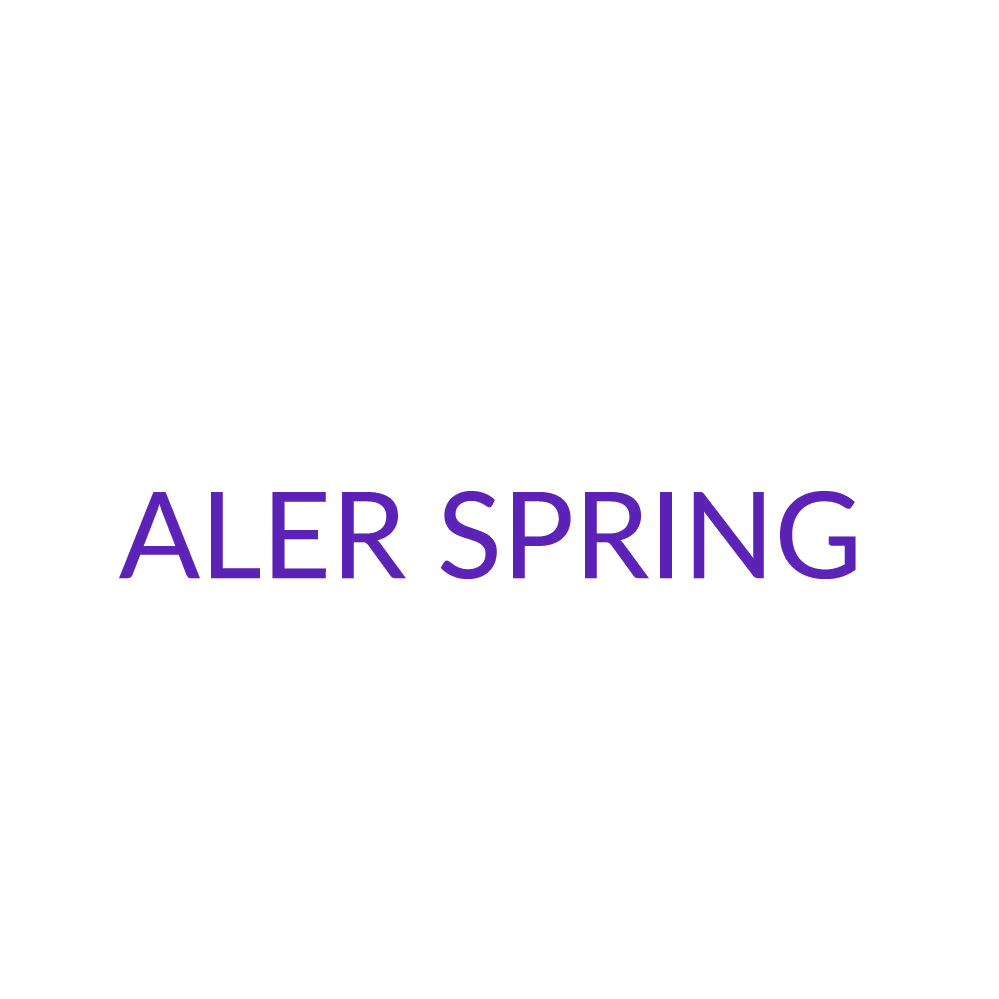 ALER SPRING 第25类服装鞋帽 注册号84720184商标图样