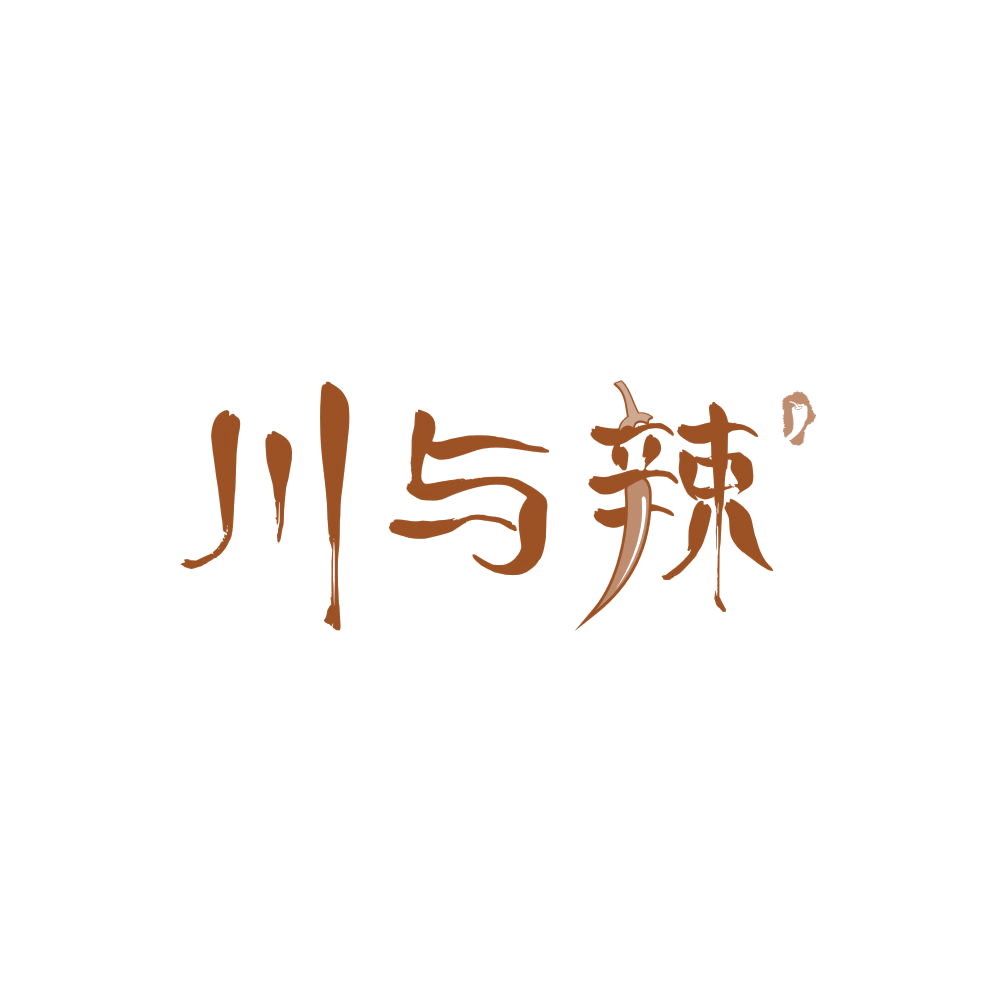 川与辣 第30类小食配料 注册号86080878商标图样