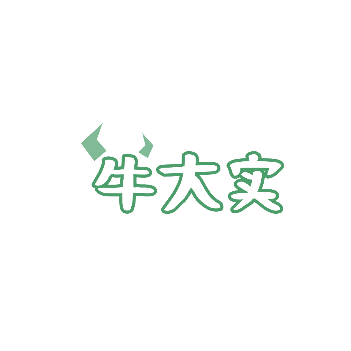 牛大实 第29类食品罐头 注册号86573491商标图样