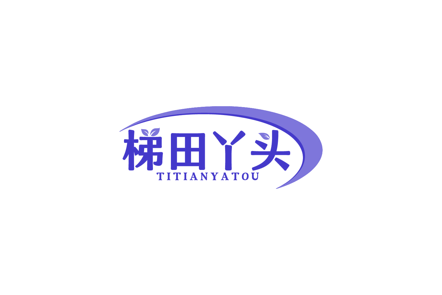 梯田丫头 第30类小食配料 注册号86699536商标图样