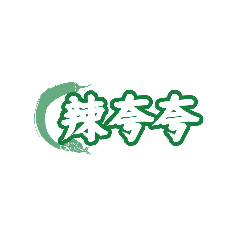 辣夸夸 第30类小食配料 注册号87410537商标图样