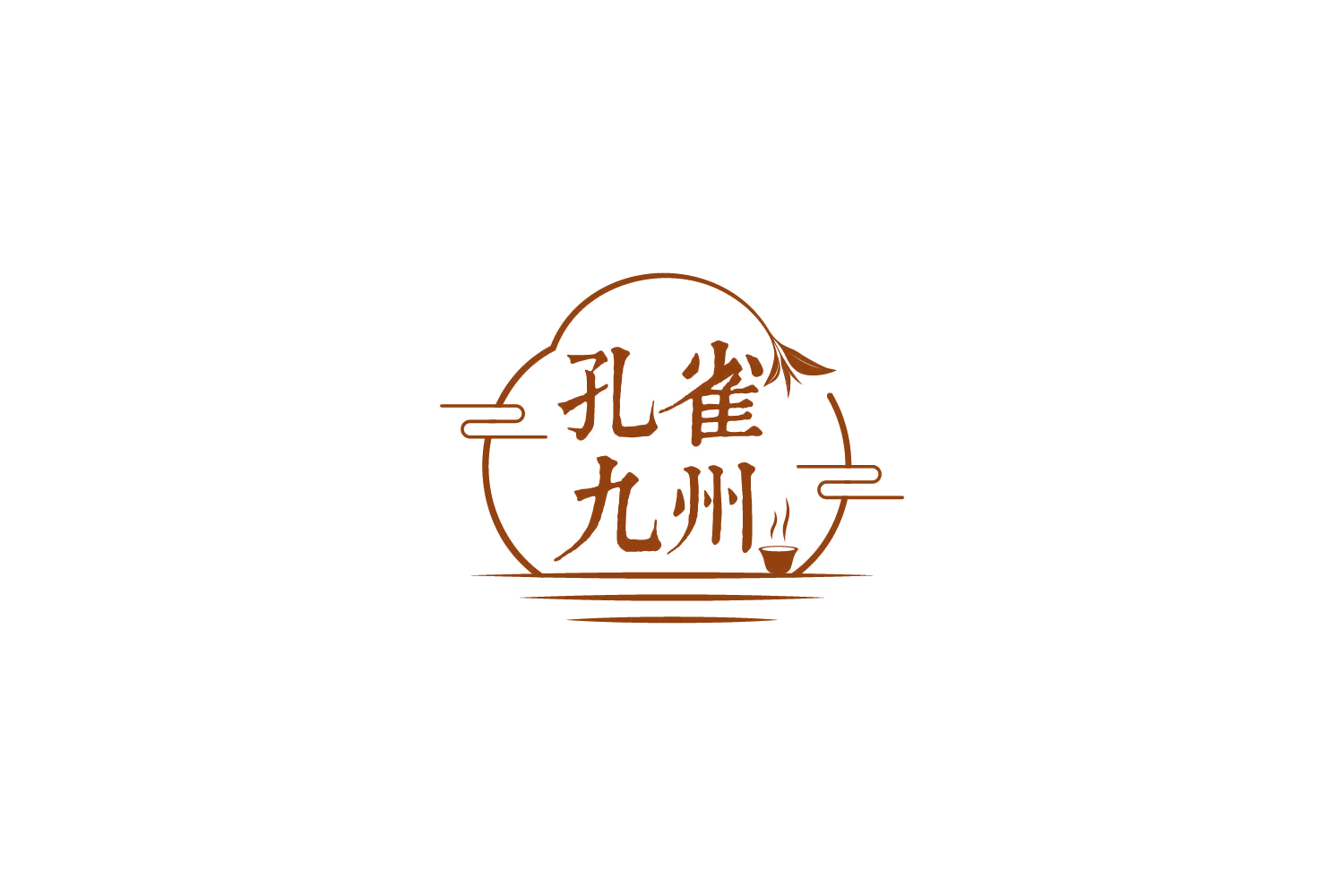 孔雀九州 第30类小食配料 注册号87448403商标图样