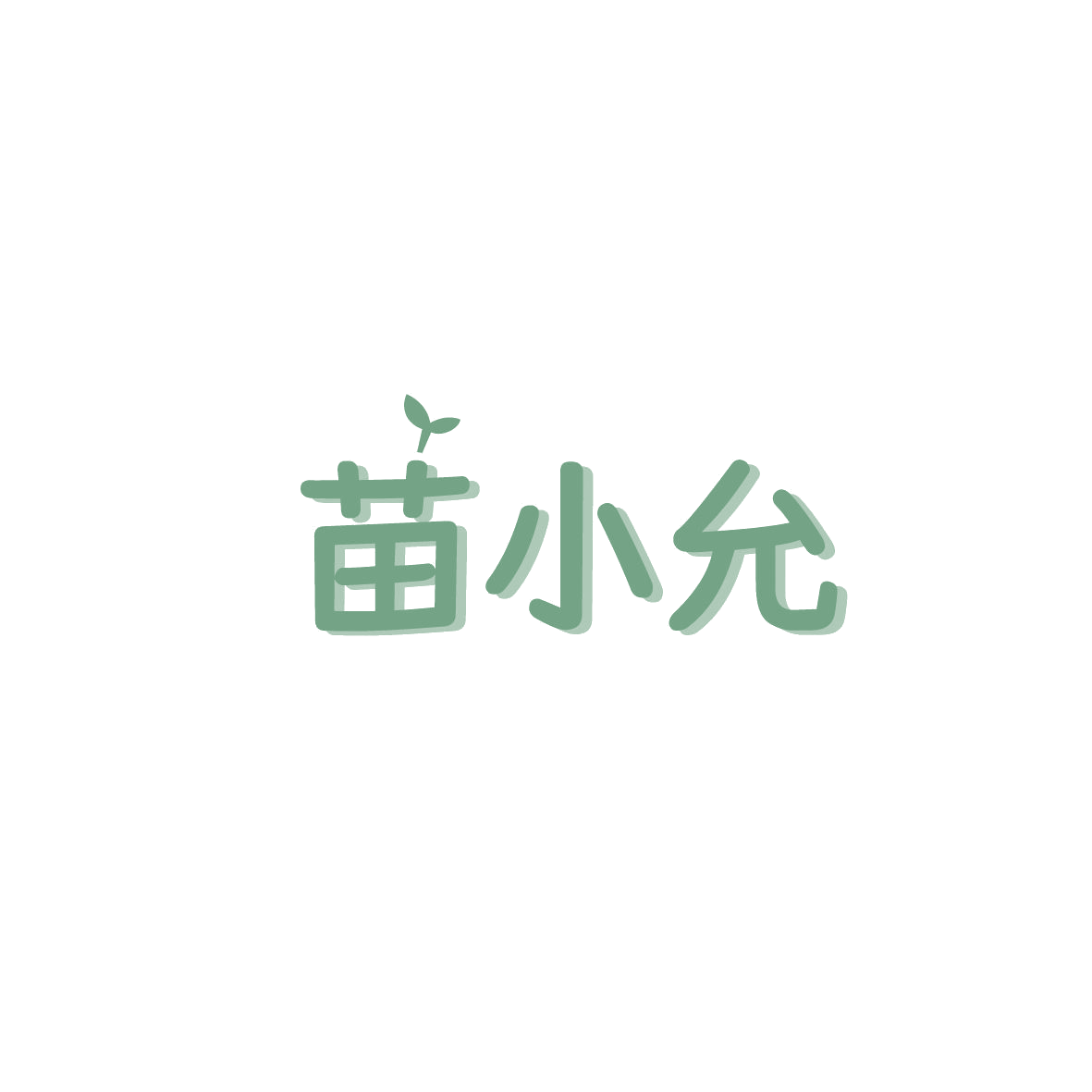 苗小允 第10类医疗器械 注册号87482331商标图样