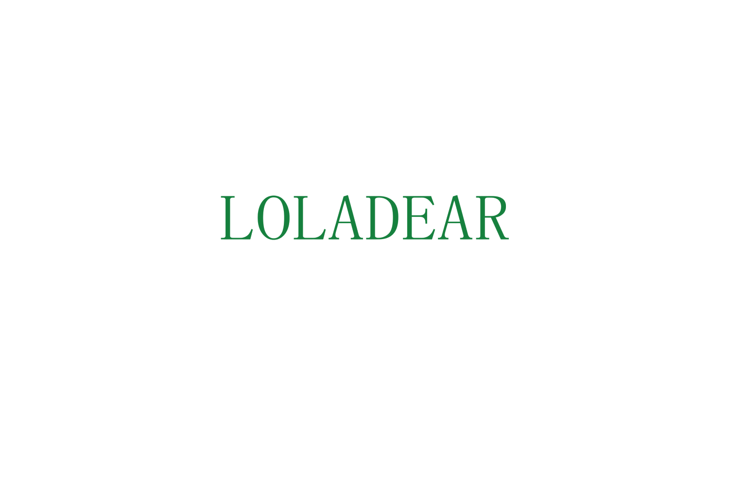 LOLADEAR 第3类日化用品 注册号88366181商标图样