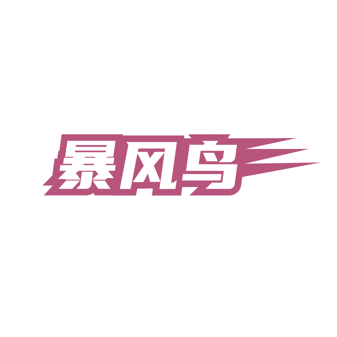 暴风鸟 第41类教育娱乐 注册号91716856商标图样